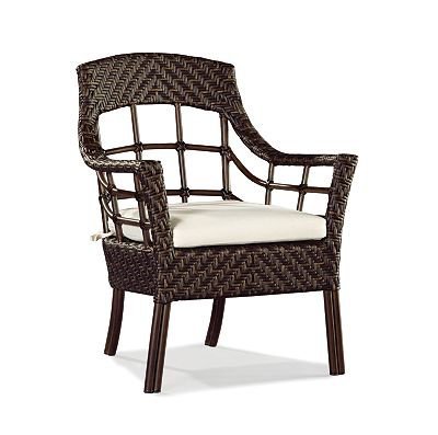 Bearings Outdoor Wicker Dining Chair by wicker liked from a luxurious