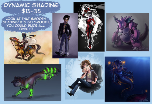 Digital still image commissions are OPEN!(Animated &amp; traditional commissions closed)I will n