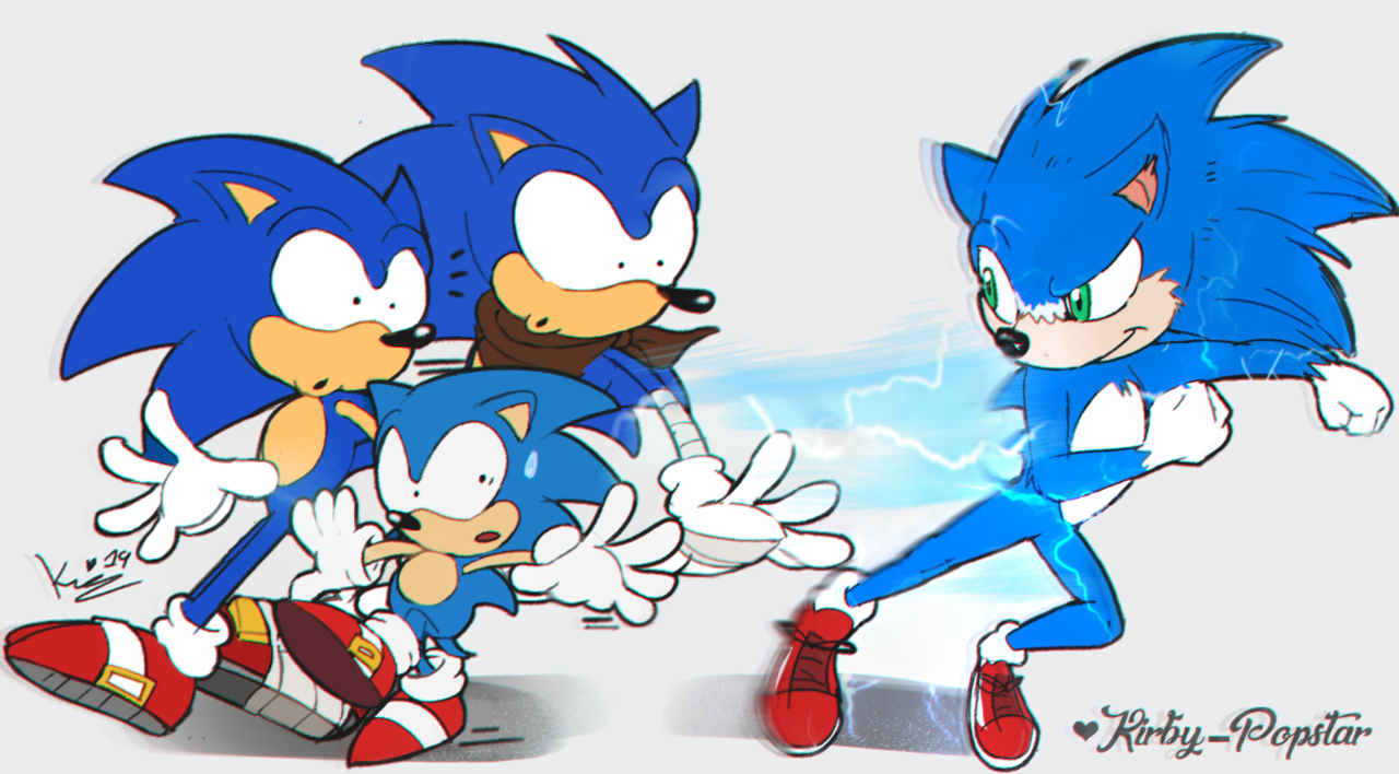 From Classic Sonic to Movie Sonic