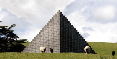 archatlas:  Pyramid Sol LeWitt  Images via Gibbs Farm 