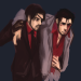 saltandbees:Kiryu x Everyone doodlesAlso eyepatch Kiryu because I’m a monster