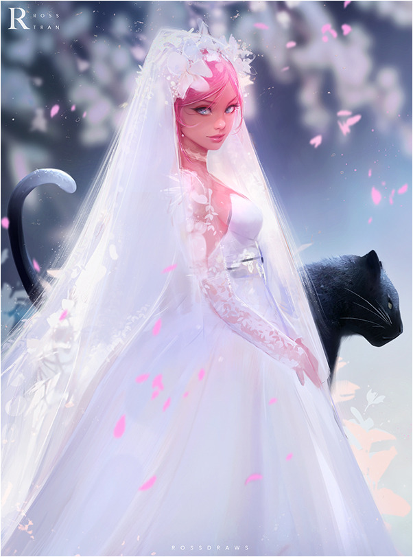 rossdraws:  Here’s the full illustration from the Mother’s Day video! ( ´ ▽