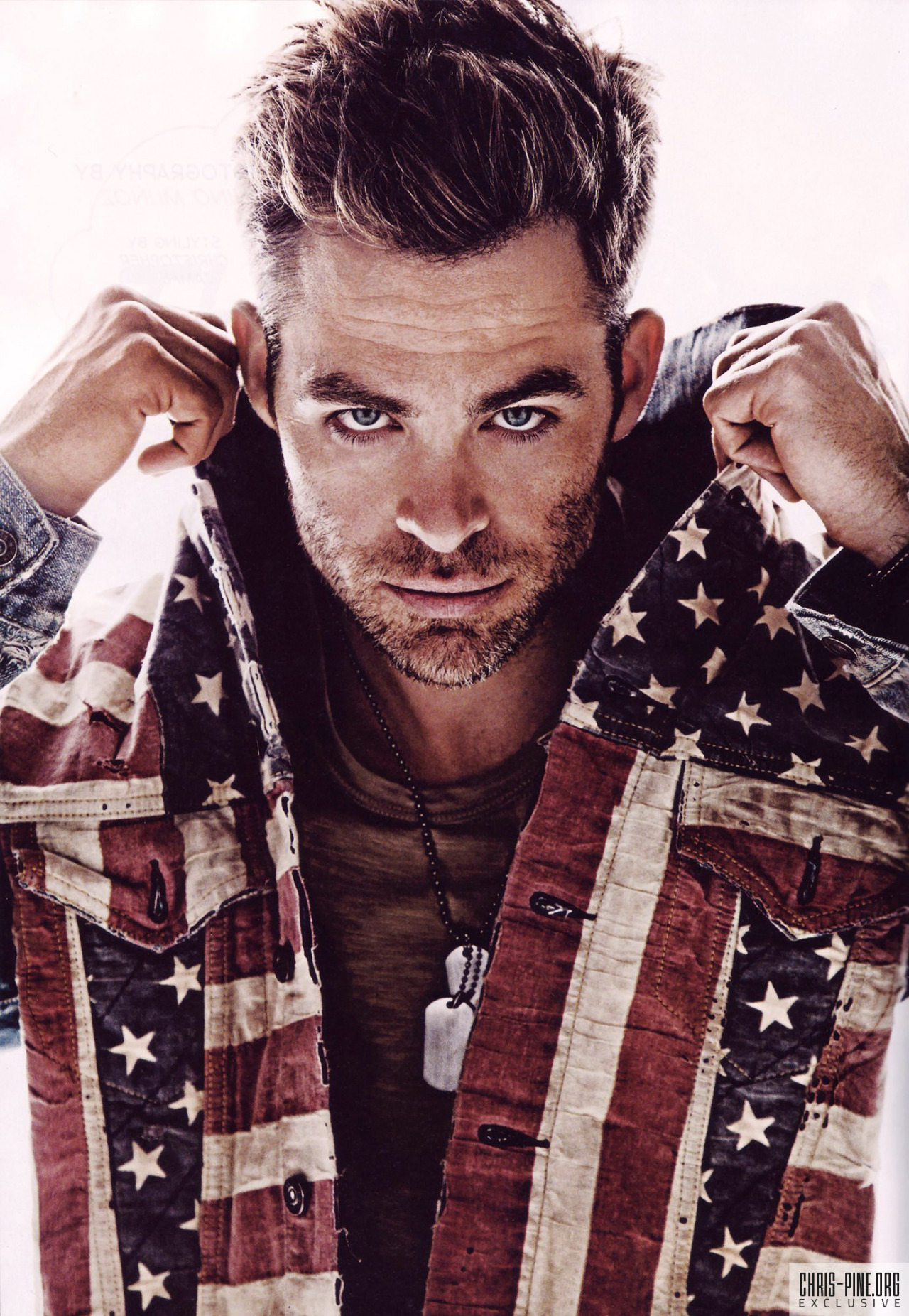 brain-food:  Chris Pine for OUT Magazine June/July 2013  x On why Kirk needs Spock: The