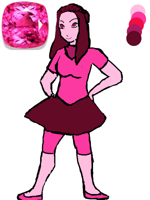 ok so this is super rough and messy bc i was too lazy to draw it properly but this is tourmaline, an