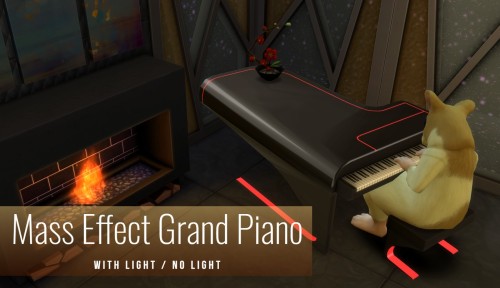 Mass Effect/Contemporary Grand Piano[DOWNLOAD - with light] ||[DOWNLOAD - no light] ||alt. DOWNLOAD 