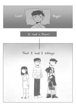 lonesplashy:  startadraws: a short comic about my siblings   Bro you went to a Alternate Reality.  