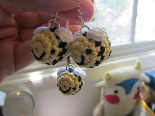 NEW SNEAK PEEK!MicroBee earrings and phone charms!