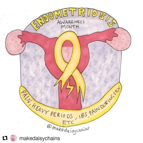 #Repost @makedaisychains (@get_repost)・・・It’s endometriosis awareness month. .PLEASE USE TRANS INCLU