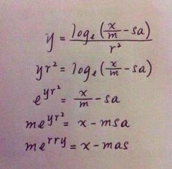 Theghostofsomethingorother:always Reblog The Christmas Equation