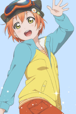 santaumi:  { best santa girl voting poll results } ↳↳↳#3 - Rin Hoshizora + casual winter wear 