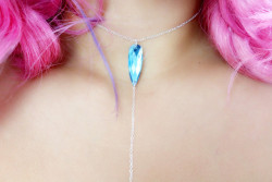 Michellemoe:  Crystal Drop Chokershop Alienmoé