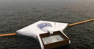 ultrafacts:  Boyan Slat first proposed his giant marine cleanup machine three years