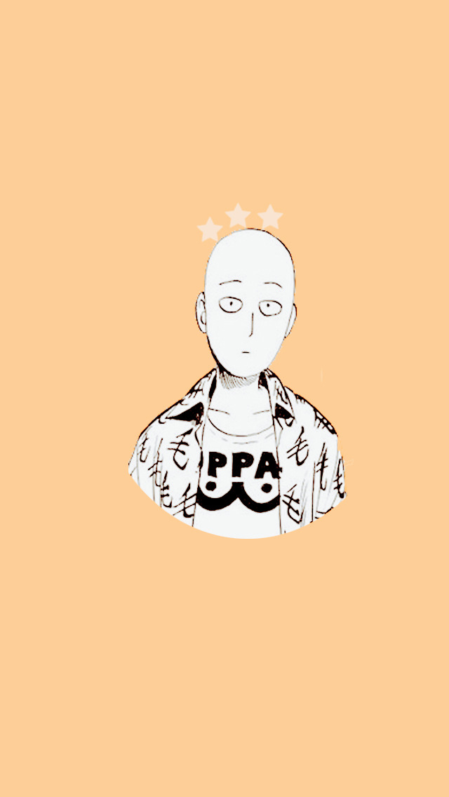 fyeahonepunchman:  Saitama iPhone 5s Wallpapers  requested by killuasaitama