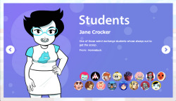 Crowbara:  The-Full-Grohac:  Shiftylook:  Namco High Transfer Student Jane Crocker