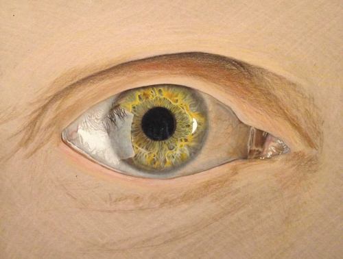 casualcissexism: ok but now draw the other eye Crazy ART!