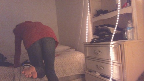 I see you over there bulging out of your pants, Need some help with that  &gt;;)?Reblog the