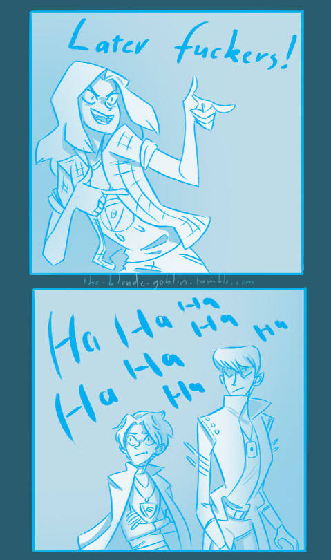 the-blonde-goblin: the-blonde-goblin:  bakura’s character becomes like 110x funnier with swearing.   i dont care that im bad at making comics drawing the first panel was a blast.  also: 