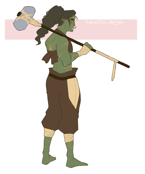 filibusterfrog:@moroseconcept thank u for letting me draw this orc babe