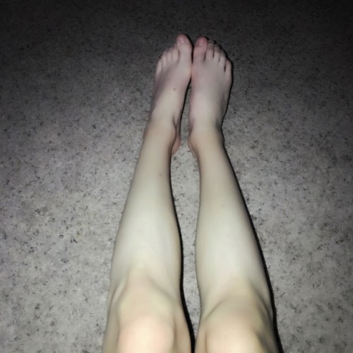 Freshly shaved legs. Reblog if you want me to post more. I bet you can’t tell I’m transgender from t