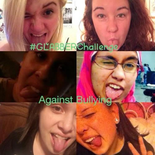 glabberapp:  @HateIsBullying @GlabberApp #GLABBERchallenge we nominate EVERYONE who sees this 2 stic