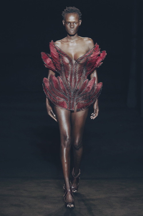 Iris van Herpen / Fall 2018 / RTW Model: Shanelle Nyasiase