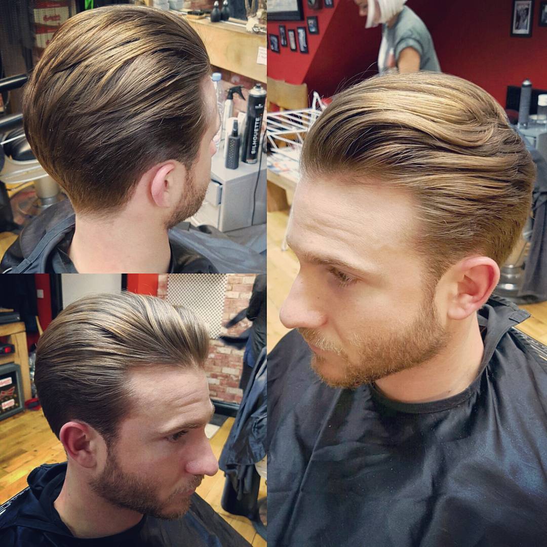 men's scissor cut