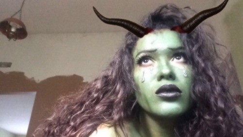 bruxariabitch: Hey it’s me your fav sad swamp demon #Justghoullythings