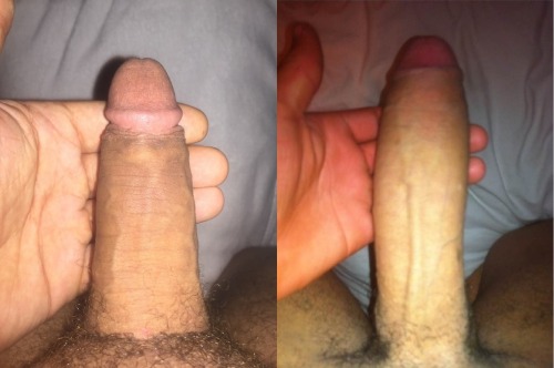 humiliation-petite-bite-de-cocu:  Comparaison de ma queue de sous membré avec de vrais hommesA gauche, ce que ma femme a tous les soirs dans son lit .A droite, ce qu’elle voudrait avoir dans son lit.Quand j’ ai montré ces photos ces photos à ma