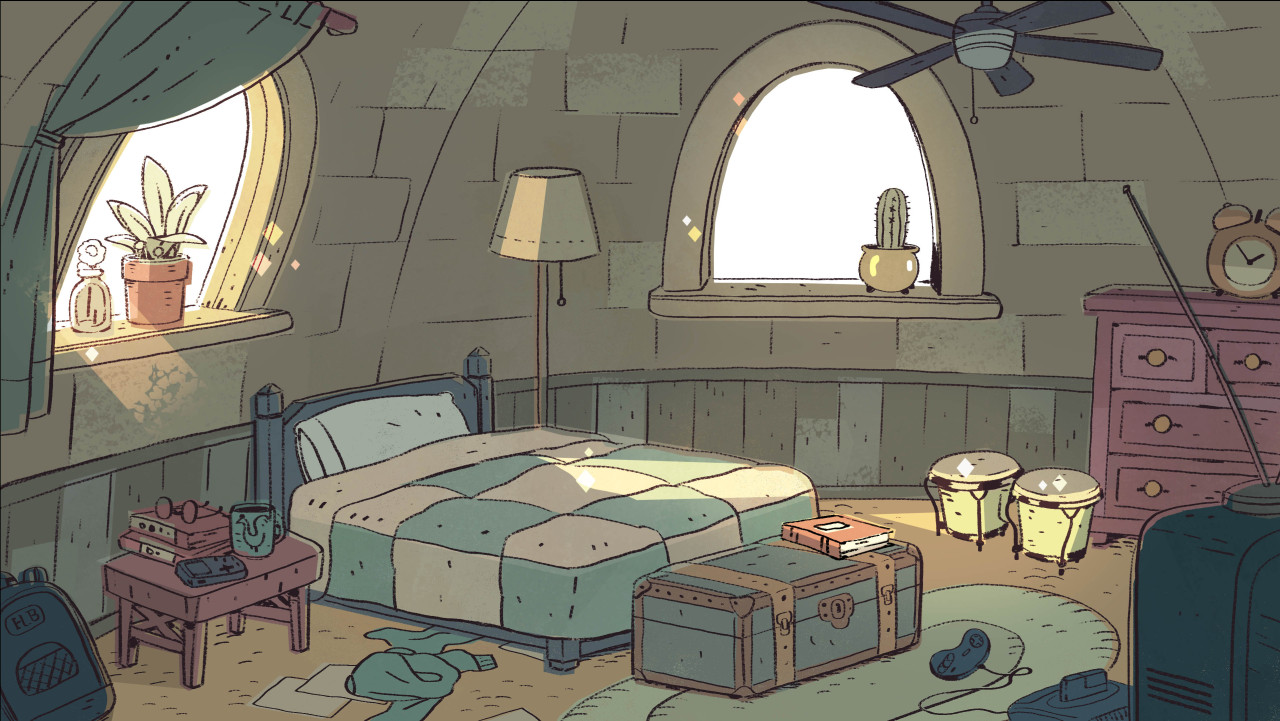 A selection of Backgrounds from the Steven Universe episode: &ldquo;Giant Woman&rdquo;