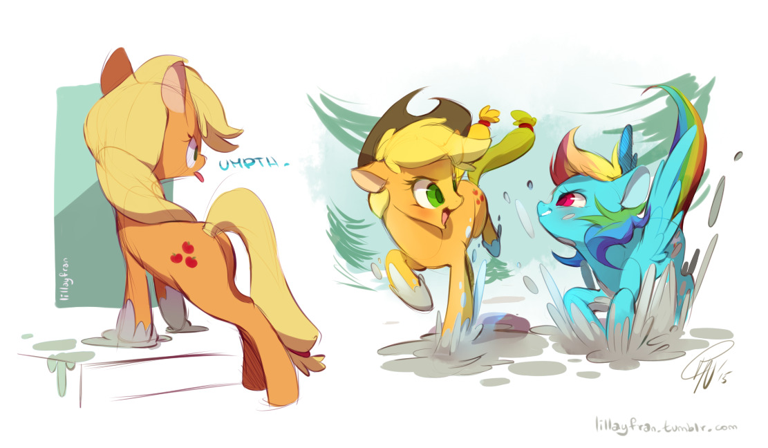 lillayfran:Christmas is so near~Time to get muddy in the muddy snow   ☆ﾐ(o*･ω･)ﾉ