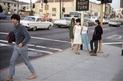 the60sbazaar:  Los Angeles street scene (1966)
