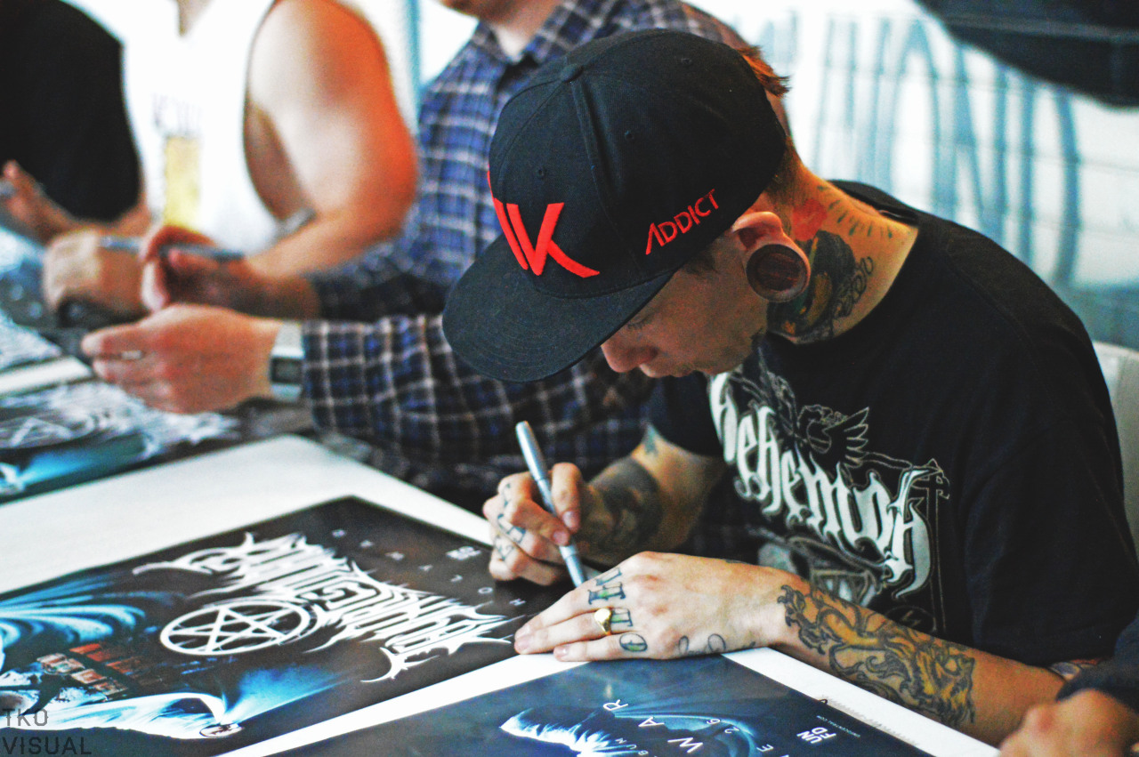 TKO VISUAL — Lee Stanton of Thy Art Is Murder || TKO Visual