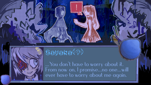 A Strange Game Titled Fausts Anaesthesia You Play As Sayaka And You Explore Mitakihara Sometimes. You
