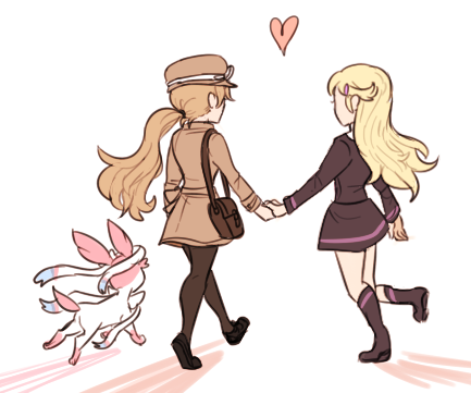too late to draw anything interesting so here is a tiny doodle of a serena walkin