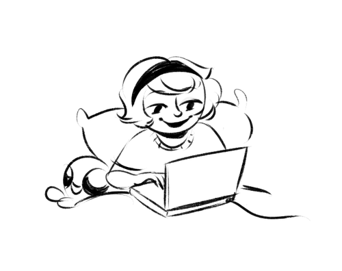 alizabug:       A while ago i read this theory that mom lalonde wrote wizardy herbert and posted it online, and rose read it and was a huge huge fan but she didn’t know her mom wrote it, and tHAT’S ADORABLE 