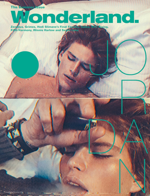 Jordan Barrett by Christian OitaJordan Barrett captured by the lens of Christian Oita and styled by 