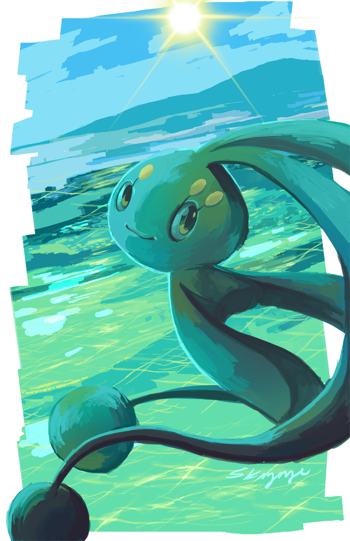 dizzieskizze:  56/721 Manaphy Legendary Sunday! 