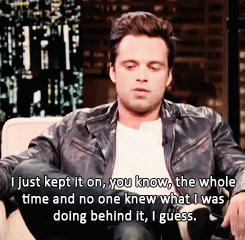 marvelassembles-deactivated2020:   Sebastian Stan talking about the mask of ‘The