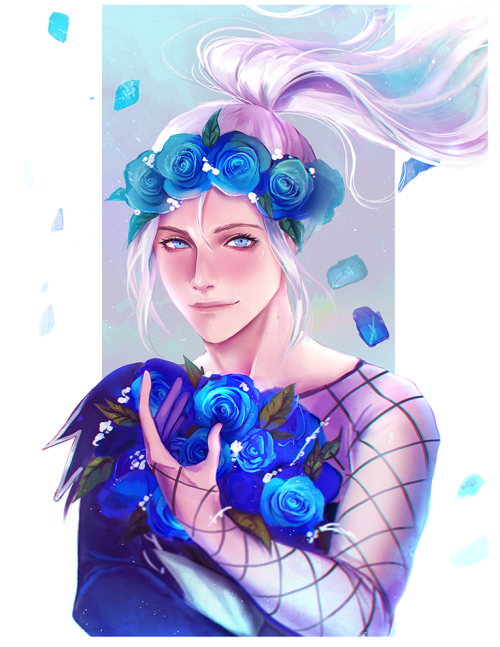 hypherrr:An old Young!Victor painting I forgot to post >_>;