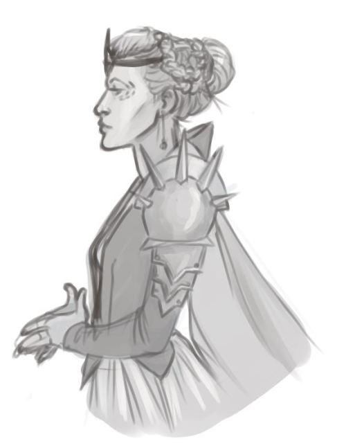 captainceranna: ~Inquisitor Trevelyan Some quick Trev sketch :D 