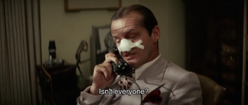 cineblood:Chinatown (1974) dir. Roman Polanski Jack Nicholson