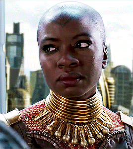 asgardodinsons:Okoye and her A+ expressions
