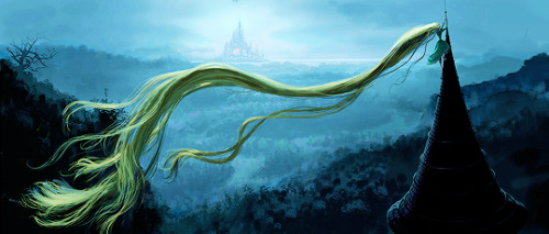 chriisevanss:  Concept Art for Disney’s Tangled.  
