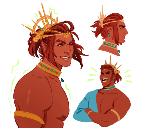 siobhanchiffon: saw others interpret Ganondorf in BotW, so here’s my take ✨