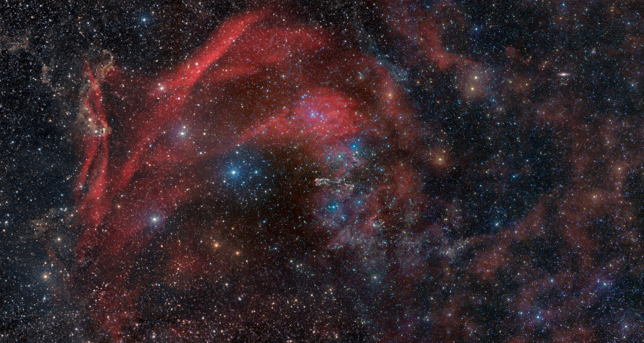   Sh2-126 Region      Sharpless 126 &amp; LBN 438 Mosaic: This image started