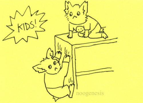 noogenesis:Rowdy Shendak babies, a collection.