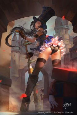 league-of-legends-sexy-girls:  Caitlyn 