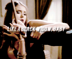 misskathgifs:  Datherine + “Black Widow” by Iggy Azalea requested by czarnxwdowa