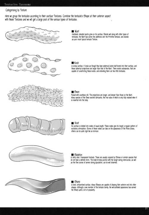 Porn gateaugrimoire: Tentacles Taxonomy by Unknown photos