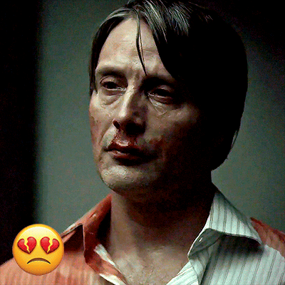 hannibalism:hannibal (in love with will) + love emojis [x]